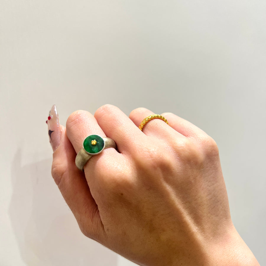 R24118 Ling Ling Jade Ring