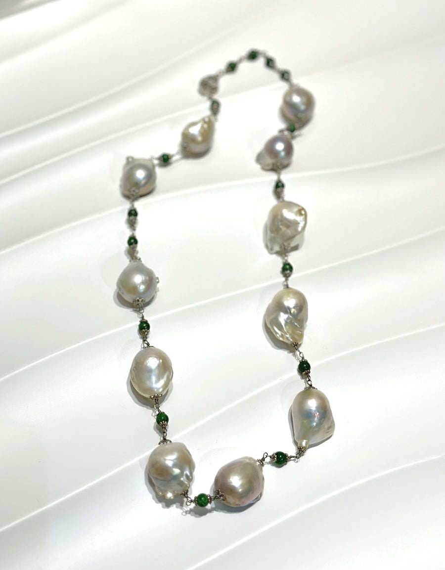 Jade Baroque Necklace