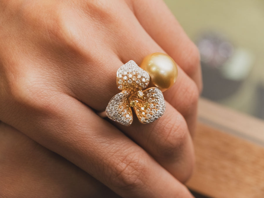 18Karat South Sea Pearl Ring