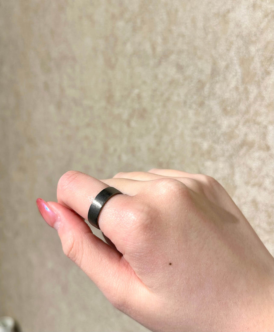 R20011 Matte Sliver Ring