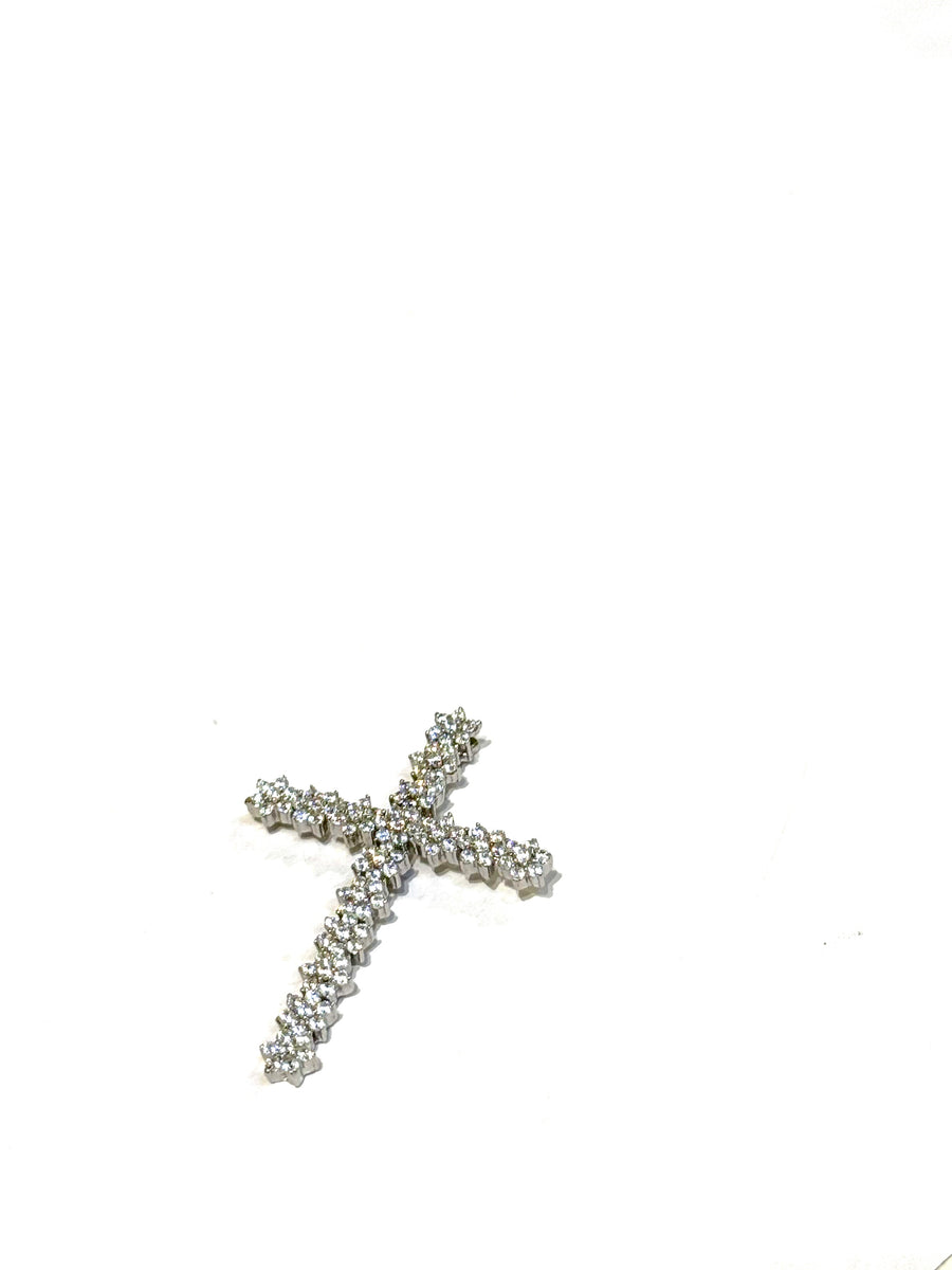 N25671 Flora Cross Necklace