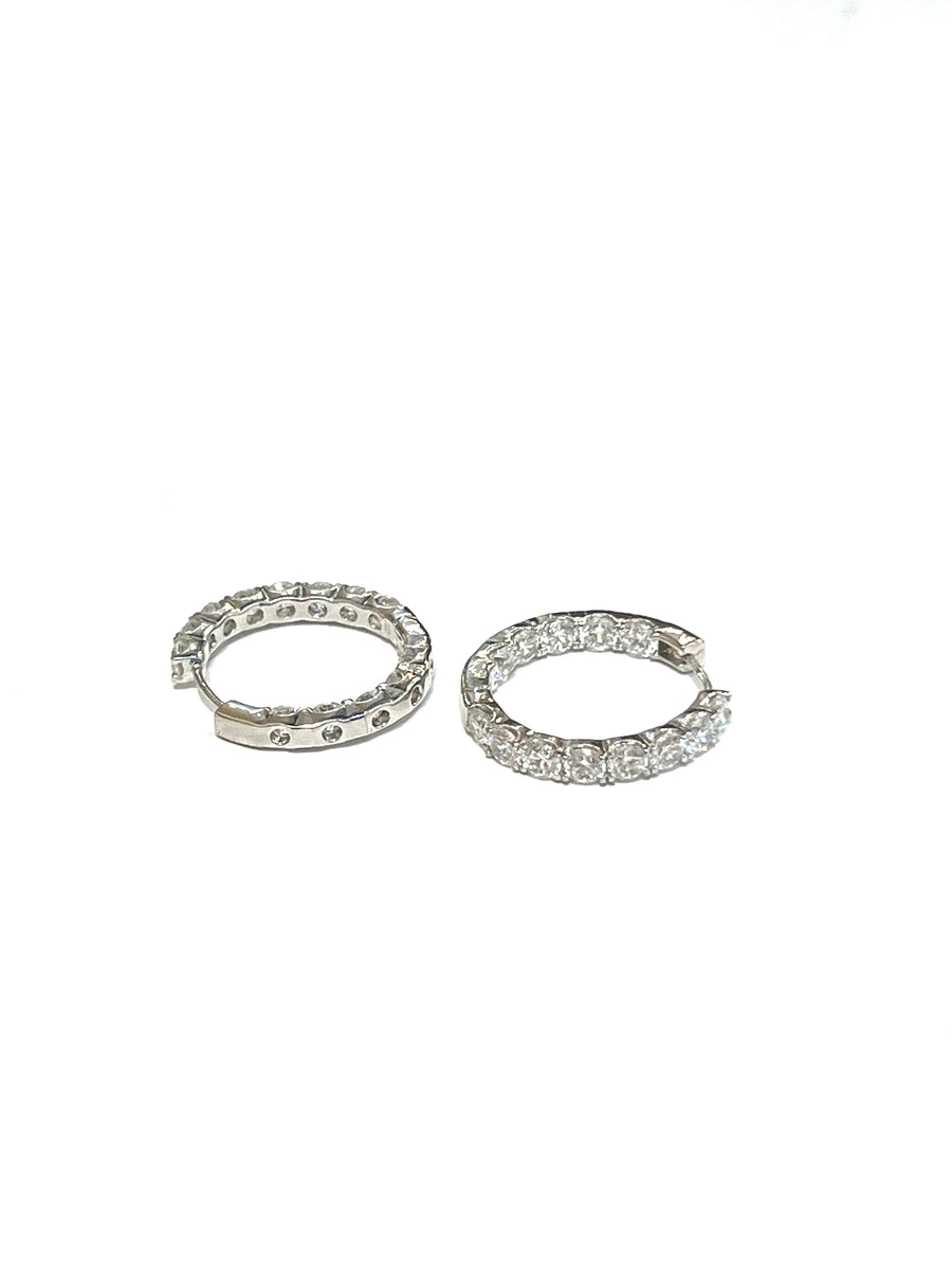 E25861 Zenki Hoop Earrings