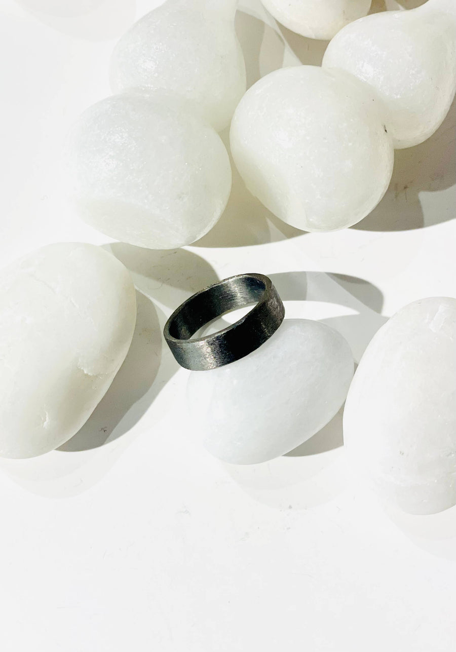 R20011 Matte Sliver Ring