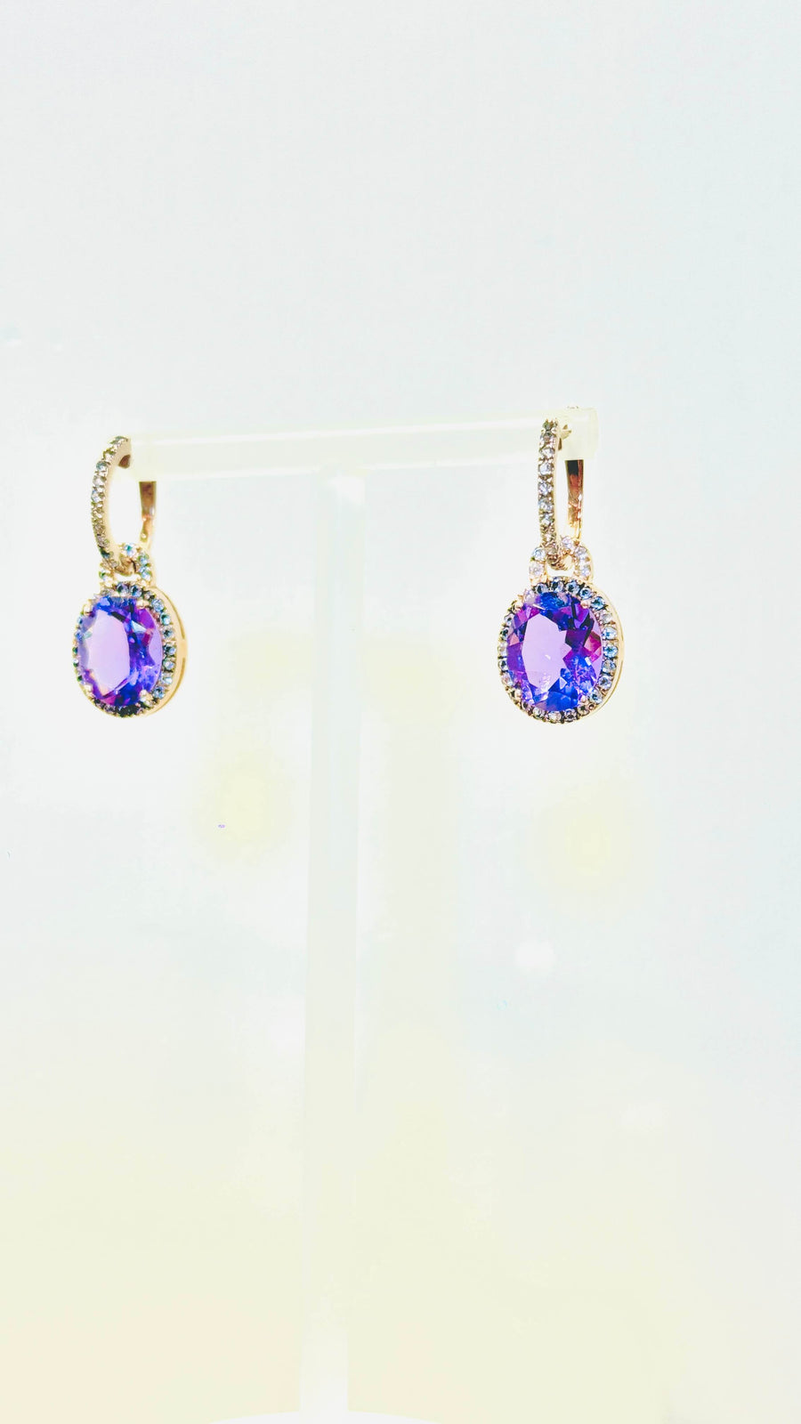 E25141 Amethyst Earrings