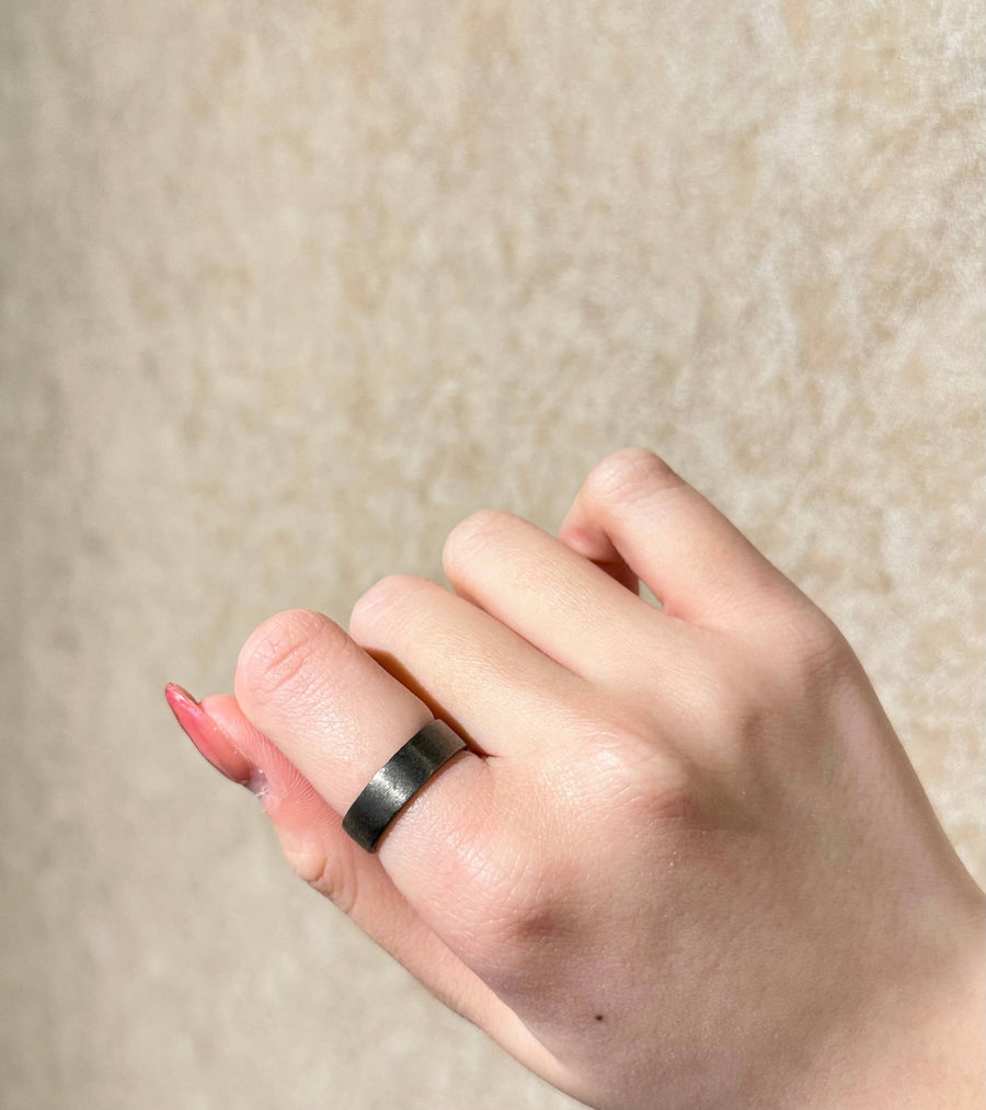 R20011 Matte Sliver Ring