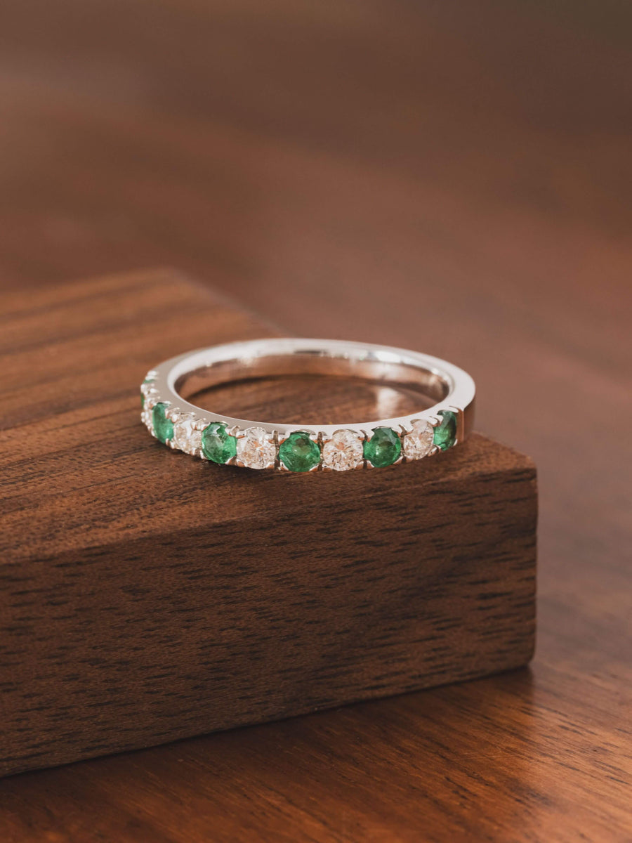 Emerald Eternity Ring