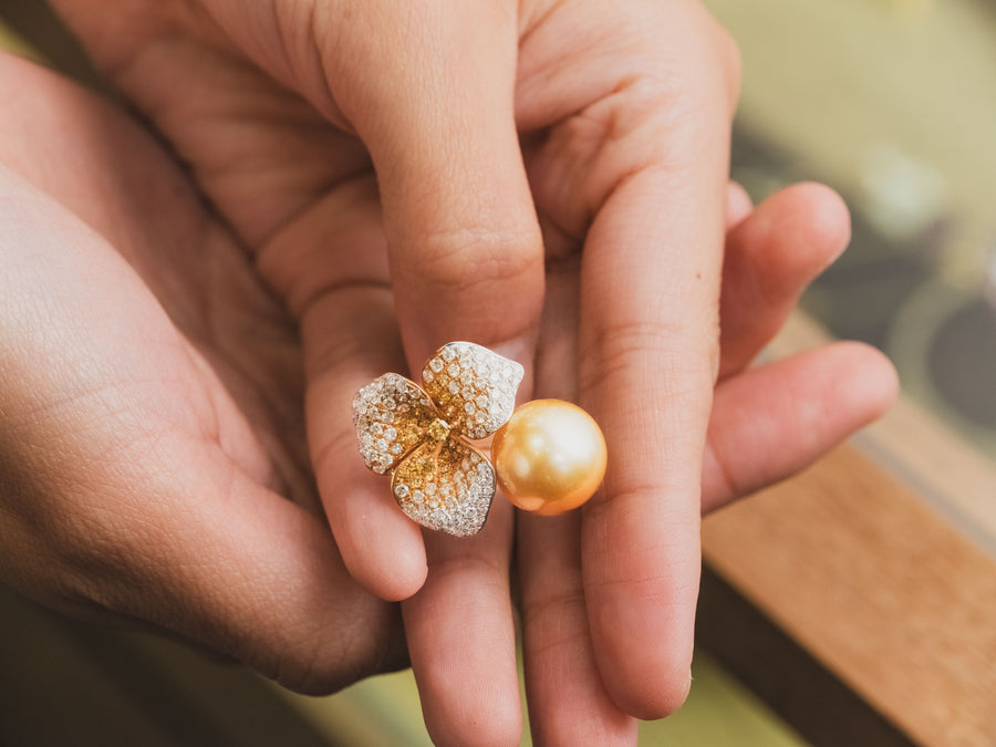 18Karat South Sea Pearl Ring