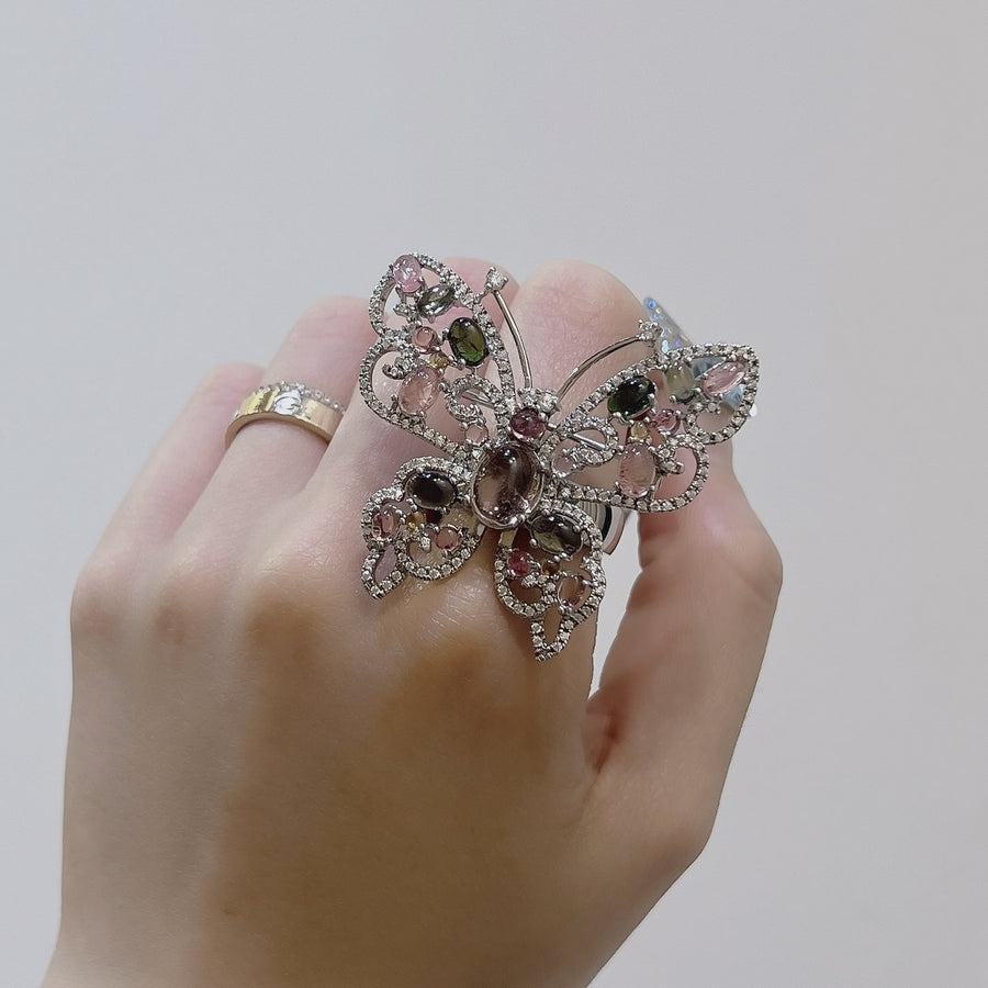 R24011 Anastasia 3 Way Ring