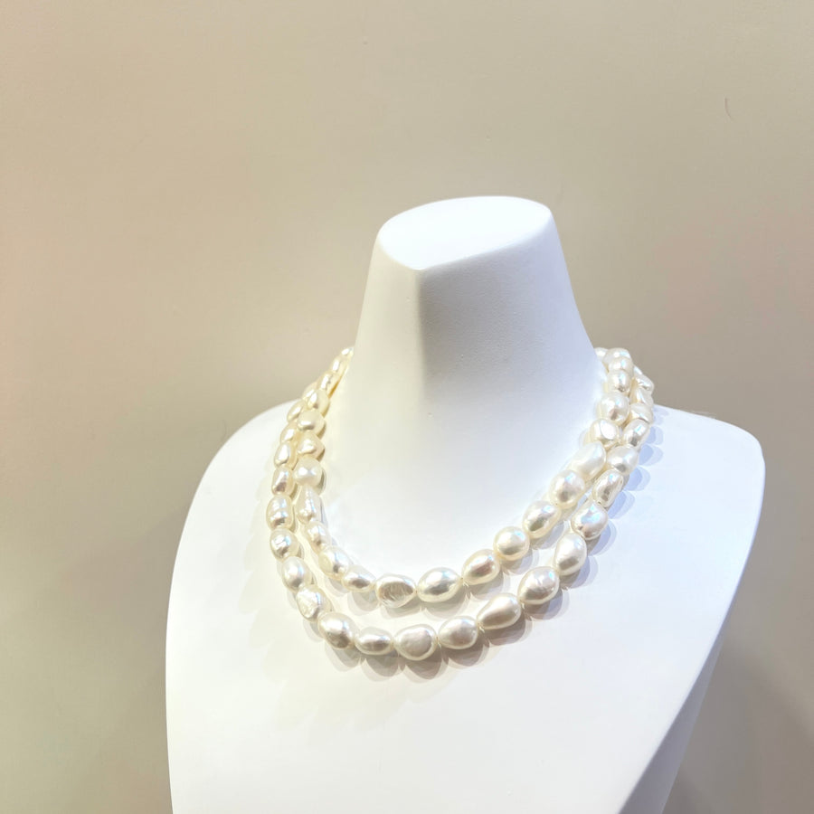 Long Pearl Necklace