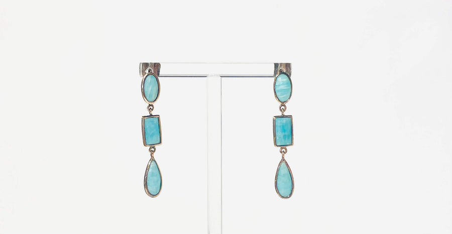 Amozonite Earrings