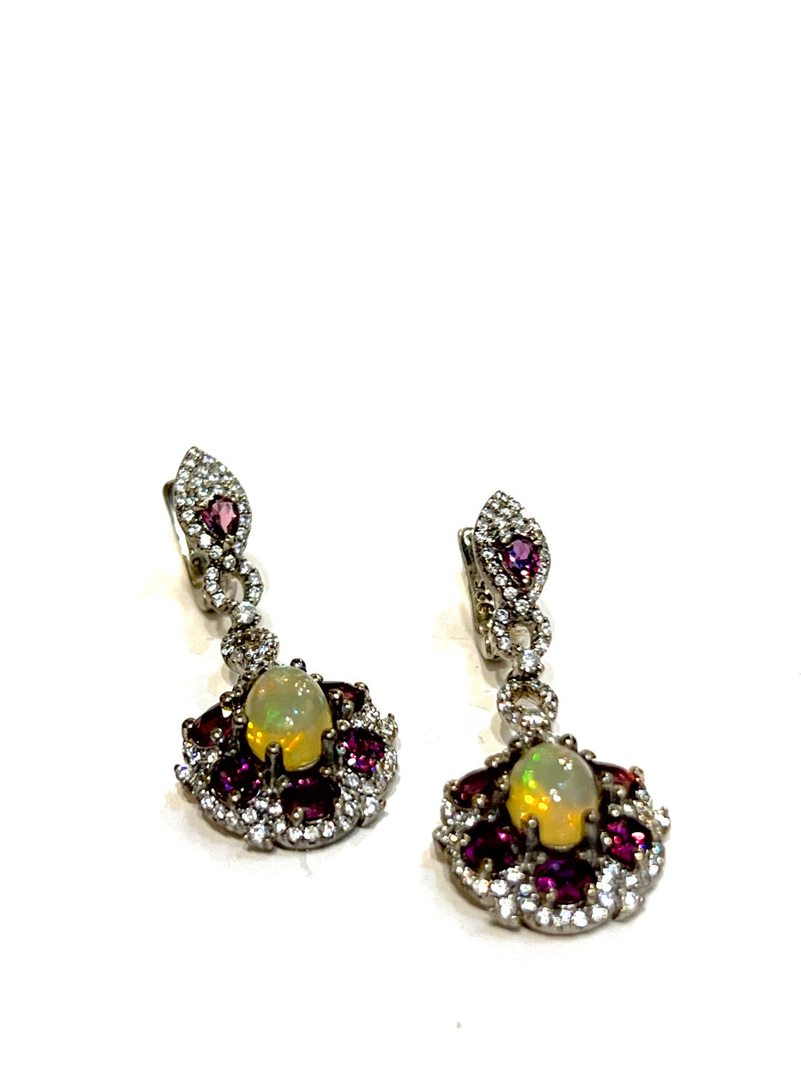 E251129 Begonia Earrings