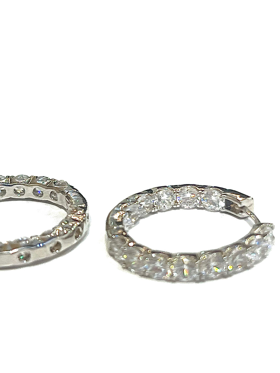 E25861 Zenki Hoop Earrings