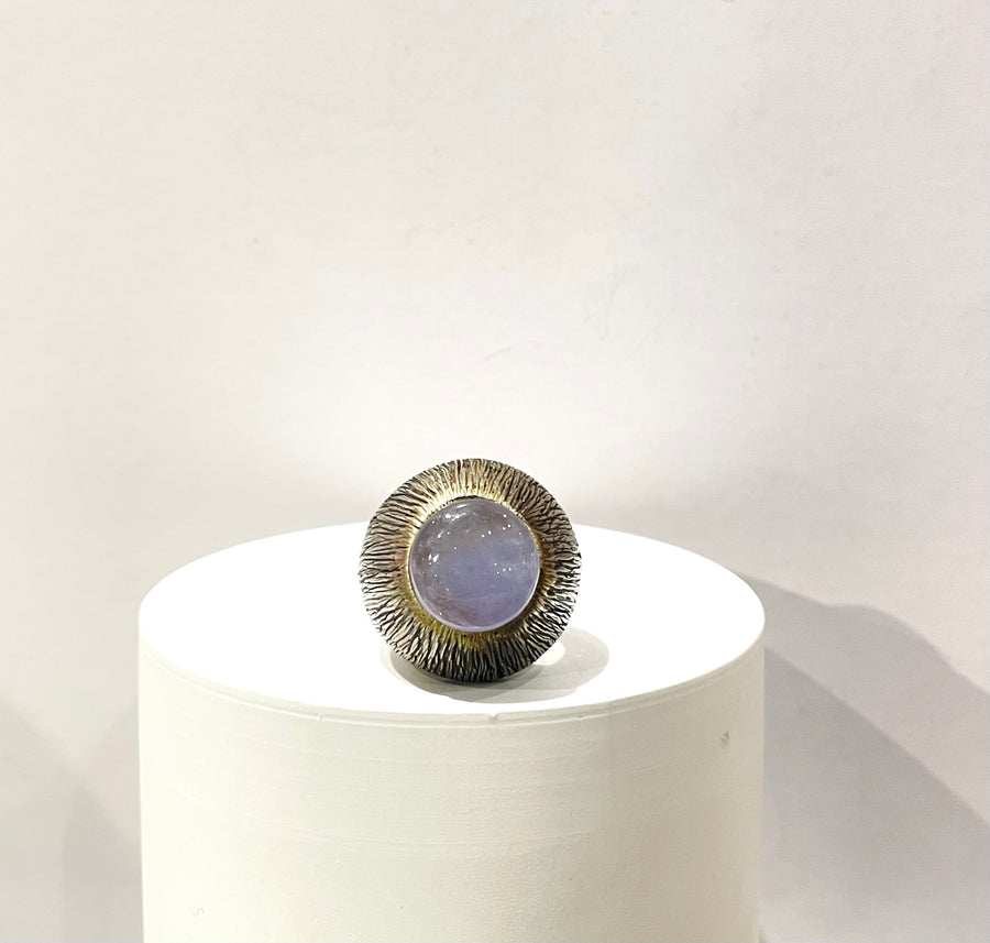 purple Jade Ring