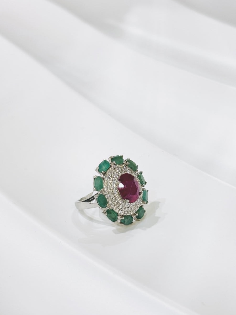 R24221 Katherine Ruby Ring ￼