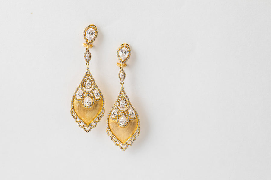 Gold Antique Style Earrings