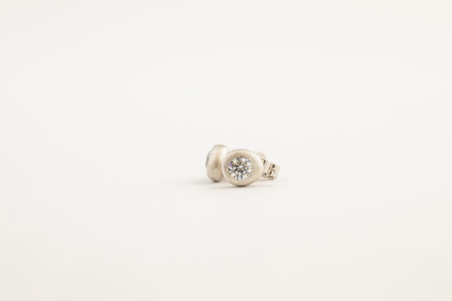 Baguette stud (Silver/Gold)