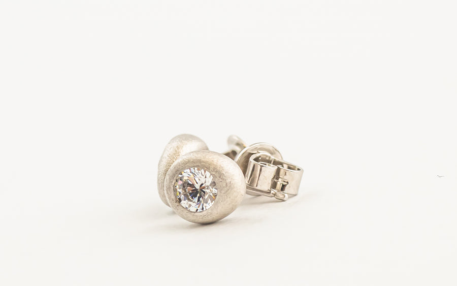 Baguette stud (Silver/Gold)