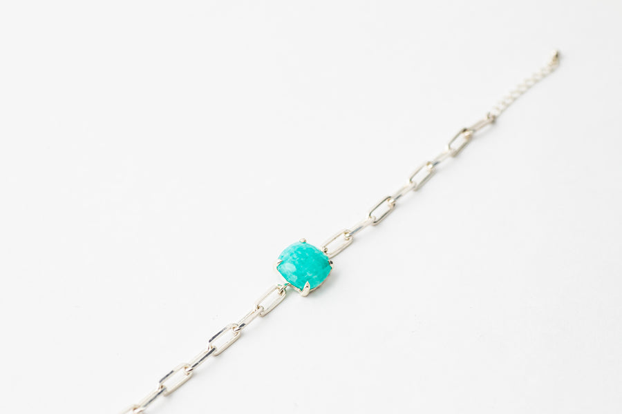 Amazonite Bracelet (Silver)